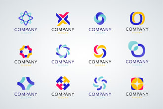 nature logo design detailed, transparent, gradient effects for a unique brand id