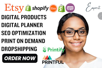 design etsy digital products etsy shop setup etsy seo rank etsy store etsy pod