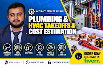 do plumbing and hvac estimation by planswift