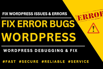fix wordpress issues login registration errors and bugs