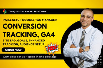 setup google ads conversion tracking, analytics, tag manager, ga4, gtm