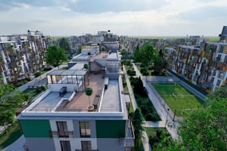 create 3d architectural render visualisations