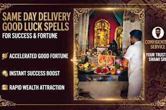 a powerful same day good luck spell for success and fortune