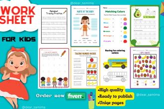 do pre school kindergarten worksheet