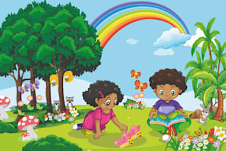 do african american childrens book illustrations and children book cover