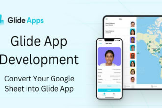 convert your google sheets into dynamic glide app