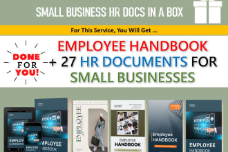 provide customized employee handbook and 27 HR documents for small businesses