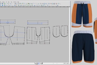 make active clothing sewing pattern and grading
