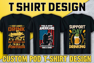 do custom pod business t shirt design merch by amazon or etsy