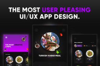 create app design for your mobile app UI UX