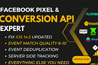 setup or fix facebook pixel conversation API with gtm, server side tracking
