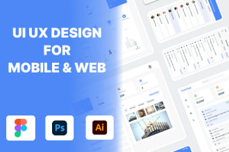 make responsive figma website design and app for your business or brand