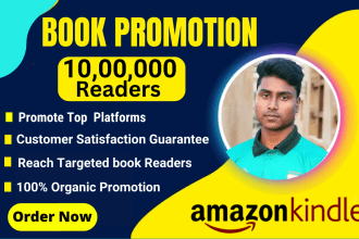 promote your book and amazon kindle book promotion