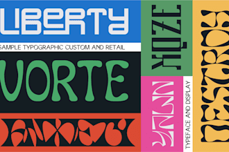 design unique typeface for your brand