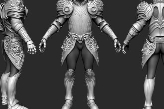 make cosplay models for 3d printing