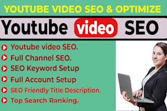 be your youtube video seo expert, helping you achieve fast rankings