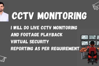 do cctv monitoring services as cctv operator