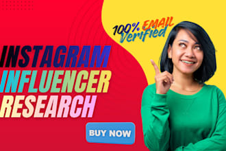 do instagram influencer research for influencer marketing