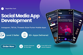 develop a social media app like instagram