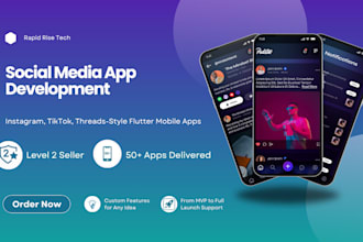 develop a social media app like instagram
