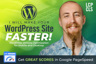 optimize wordpress website speed, improve load time, fix core web vitals
