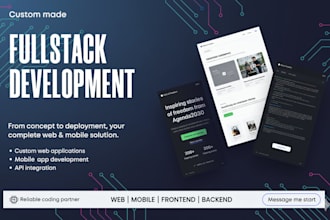 free consultation to build an ai driven or custom website