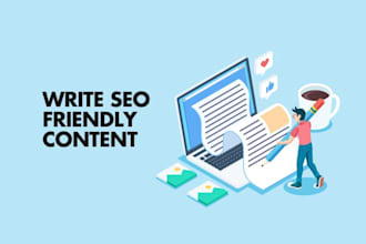 be your content writer for website, SEO content writer