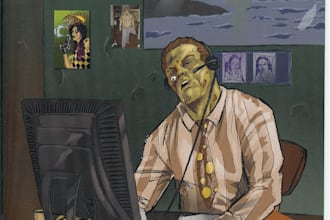 adapt your story into a comic book script
