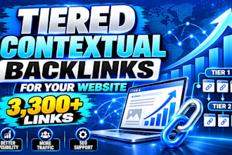 build tiered contextual backlinks for your website
