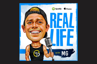 design stunning artwork for your podcast cover art or podcast cover