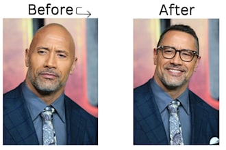 photo editing, beard grow short, hair grow short, hair style change, HD quality