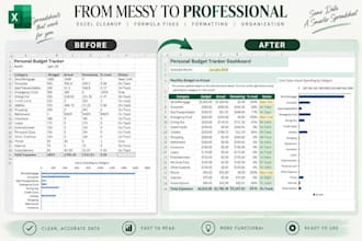 fix, clean up, format, or improve your excel spreadsheet