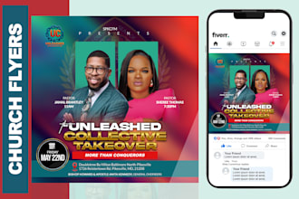 create exceptional church or event flyer design