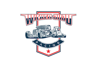 design premium brilliant amazing car racing team logo design