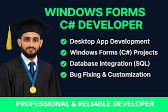 create a windows forms app in c sharp