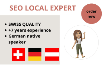 do swiss, german and austrian local SEO google and bing business map citations