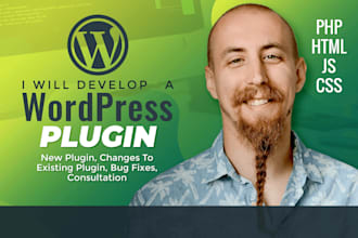 develop or repair a wordpress plugin for you