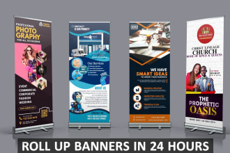do roll up banner design