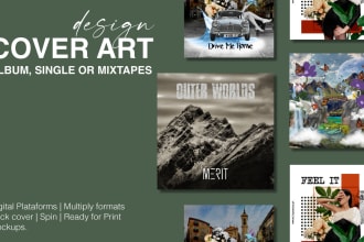 design an amazing album cover art, single, or mixtape