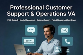 be your project coordinator and operations virtual assistant