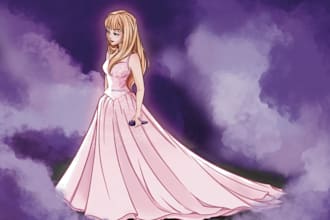 draw an art commission in my style professionally
