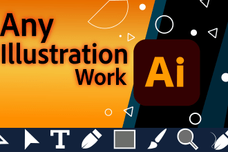 do or edit any illustrator work