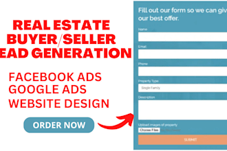 generate real estate buyer leads real estate seller leads real estate leads