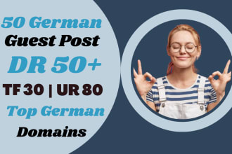 build SEO backlinks through german guest posts high da link building