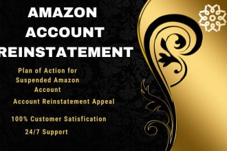 reinstate your deactivated or suspended amazon account,poa for amazon suspension