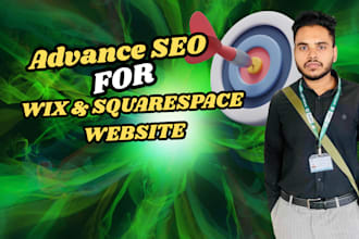 do advance seo for your wix and square space website