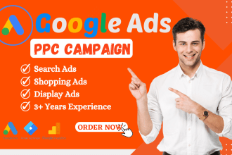 create, optimize and manage your google ads PPC campaigns