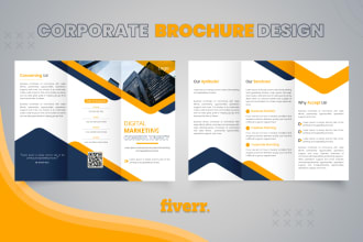 design portfolio brochure, booklet and leaflet for company