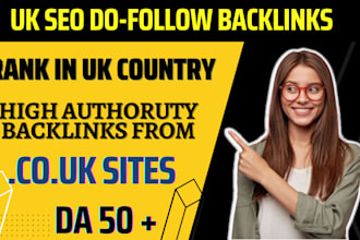 create UK SEO dofollow backlinks high da high quality whitehat contextual