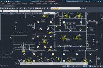 draw your architectural, electrical, plumbing plans, mep drawings